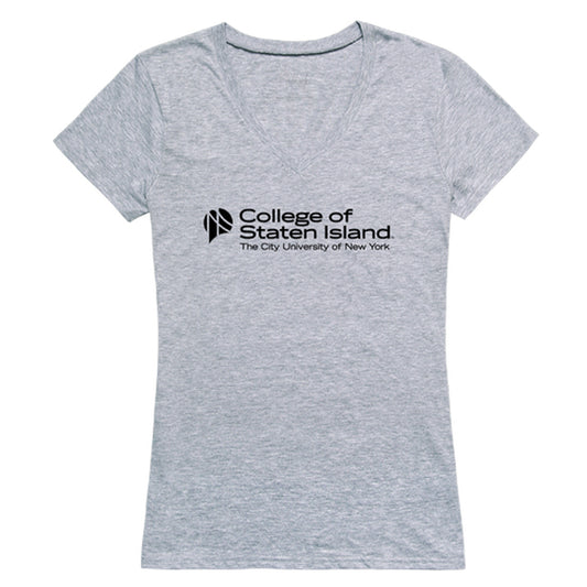 College of Staten Island Dolphins Women's Seal Tee T-Shirt