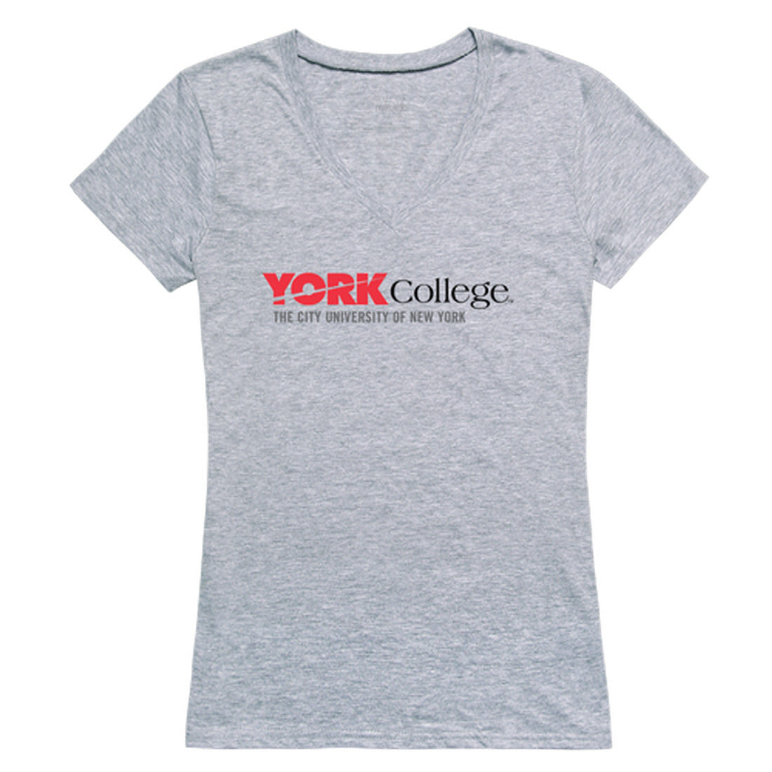 York College Cardinals Women's Seal Tee T-Shirt