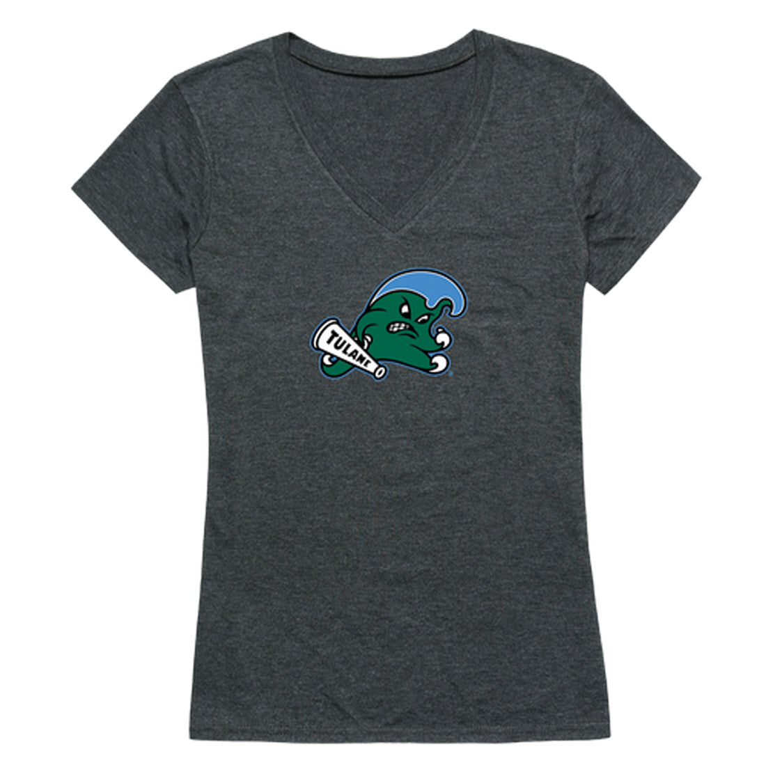 Tulane University Green Wave Women's Cinder Tee T-Shirt