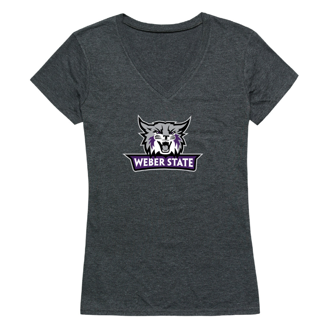 Weber State University Wildcats Women's Cinder Tee T-Shirt