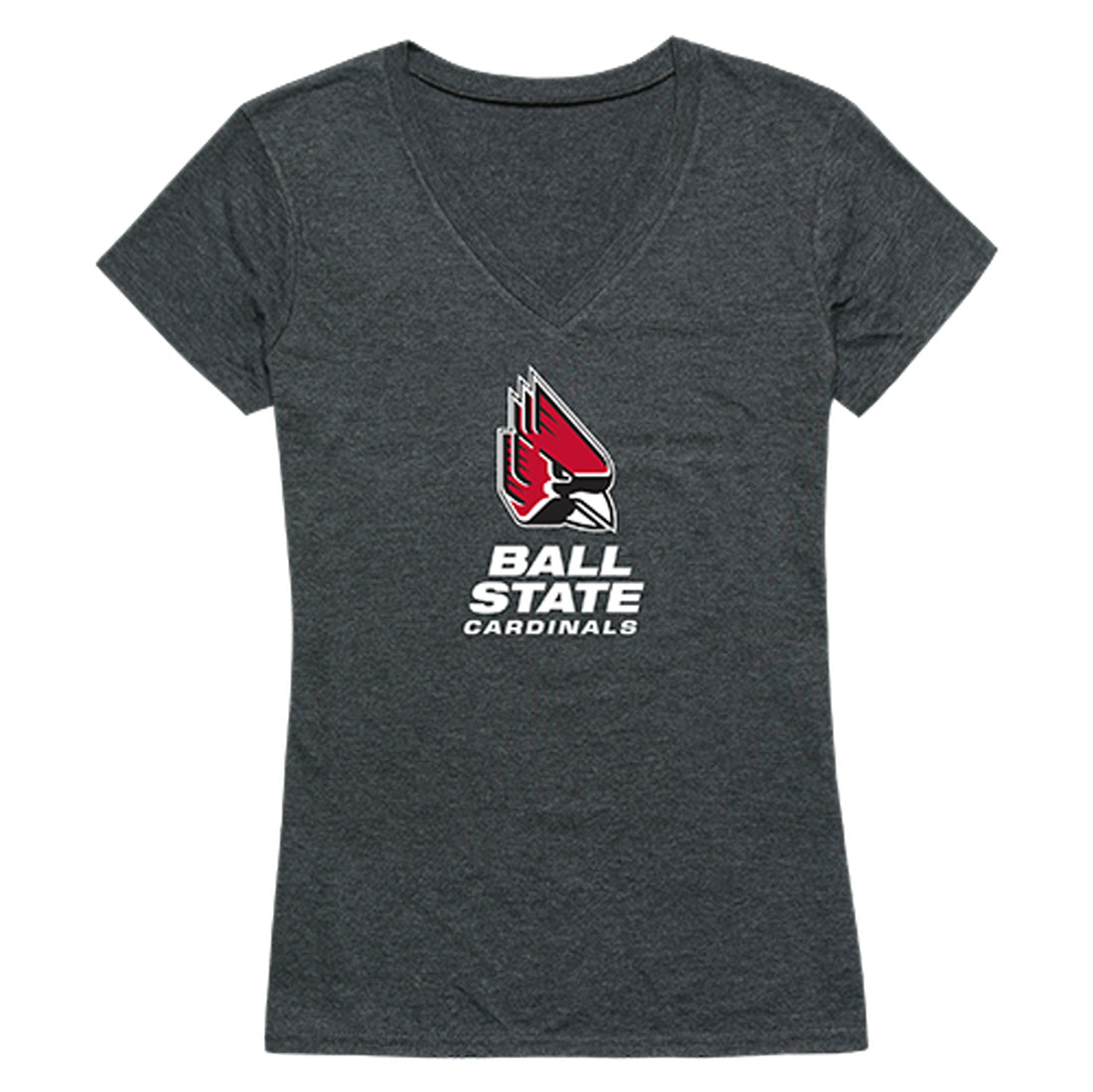 Ball State University Cardinals Women's Cinder Tee T-Shirt