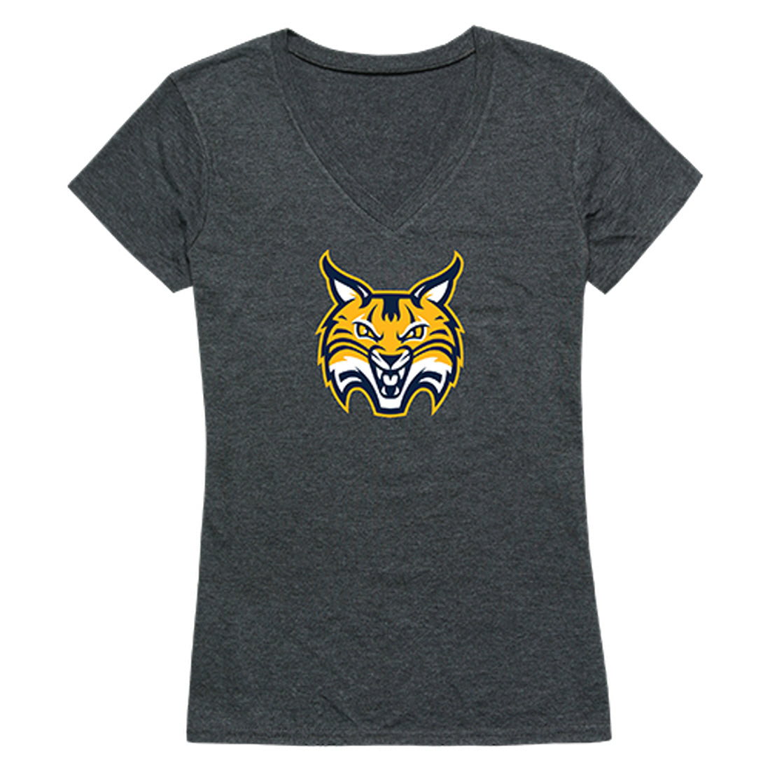 Quinnipiac University Bobcats Women's Cinder Tee T-Shirt