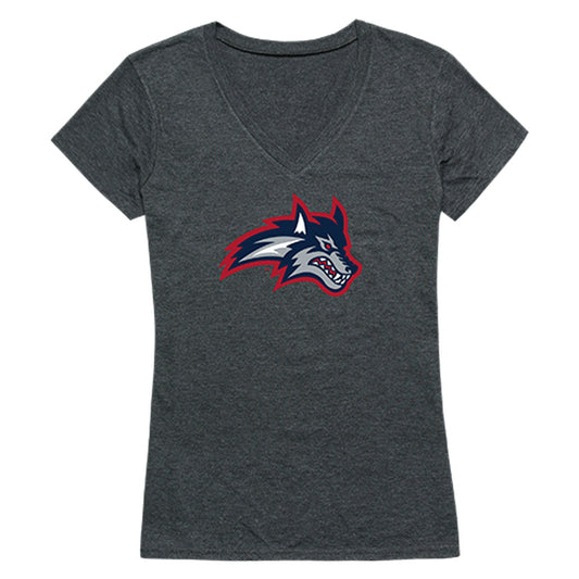 Stony Brook University Seawolves Women's Cinder Tee T-Shirt