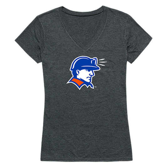 UW University of Wisconsin Platteville Pioneers Women's Cinder Tee T-Shirt