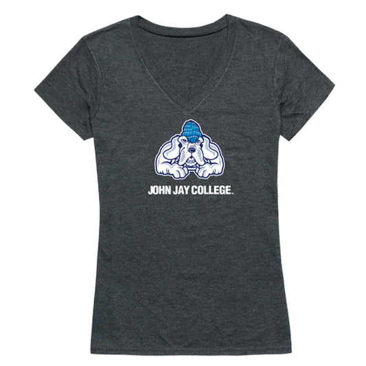 John Jay College Bloodhounds Women's Cinder Tee T-Shirt