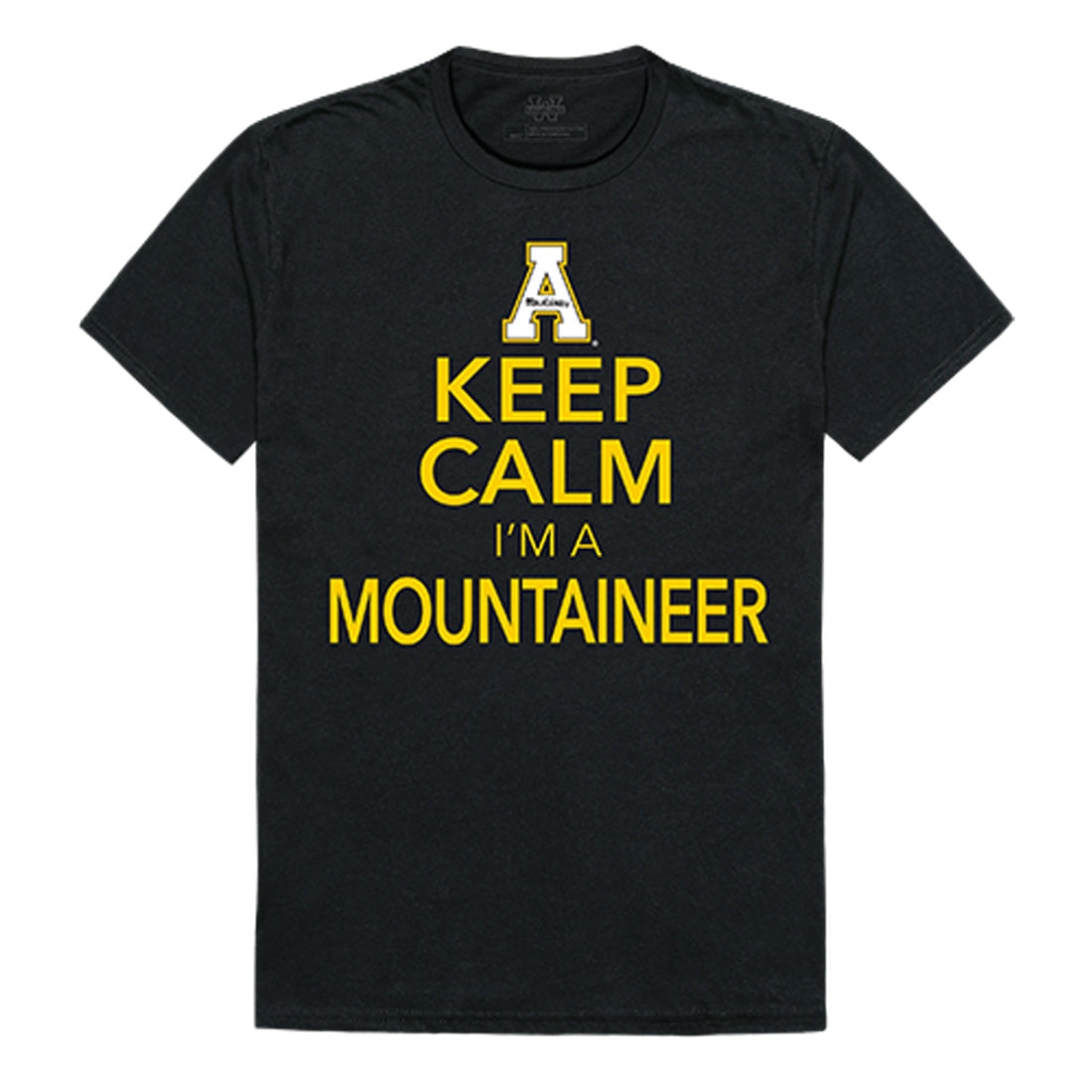 Appalachian App State University Mountaineers Keep Calm Tee T-Shirt