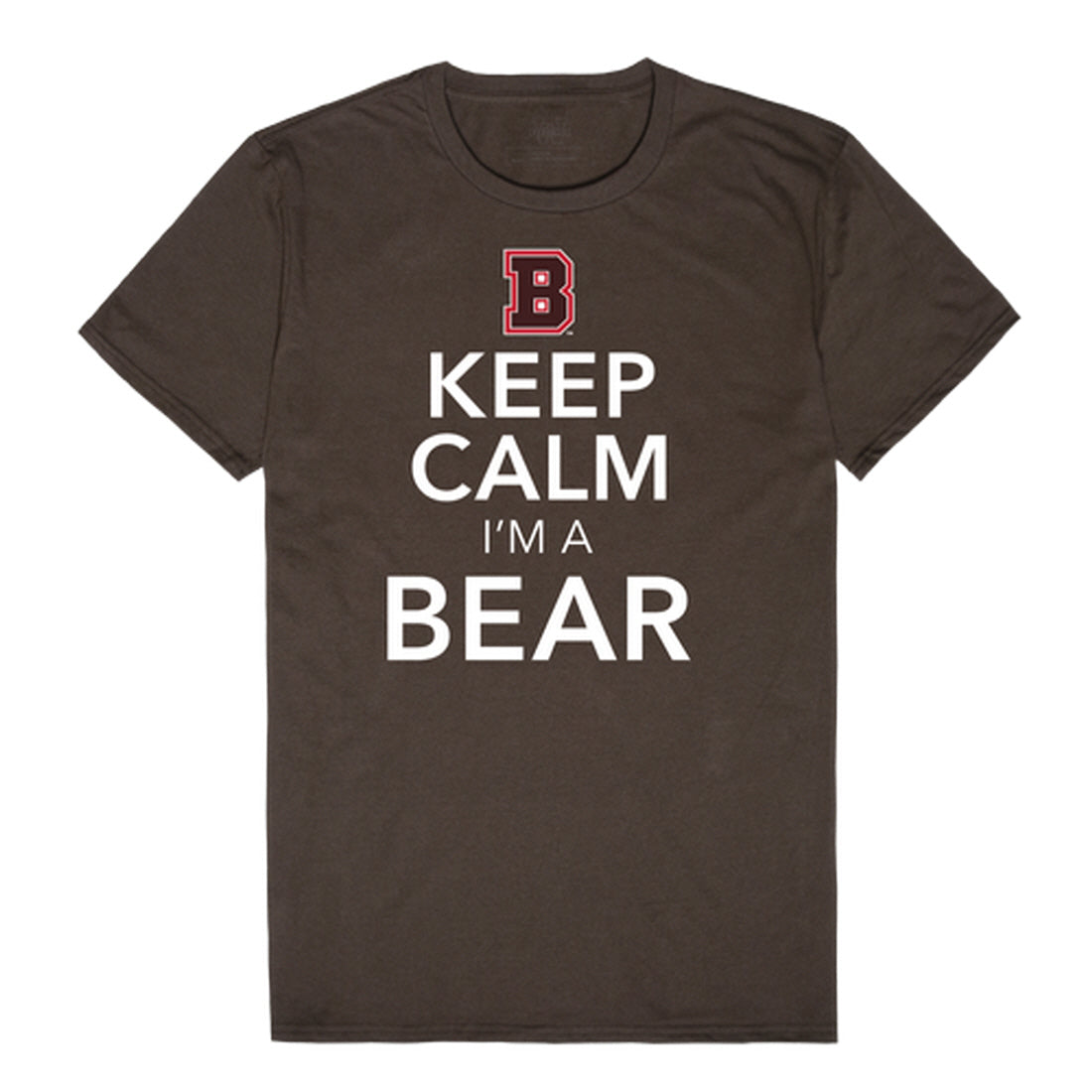 Brown University Bears Keep Calm Tee T-Shirt