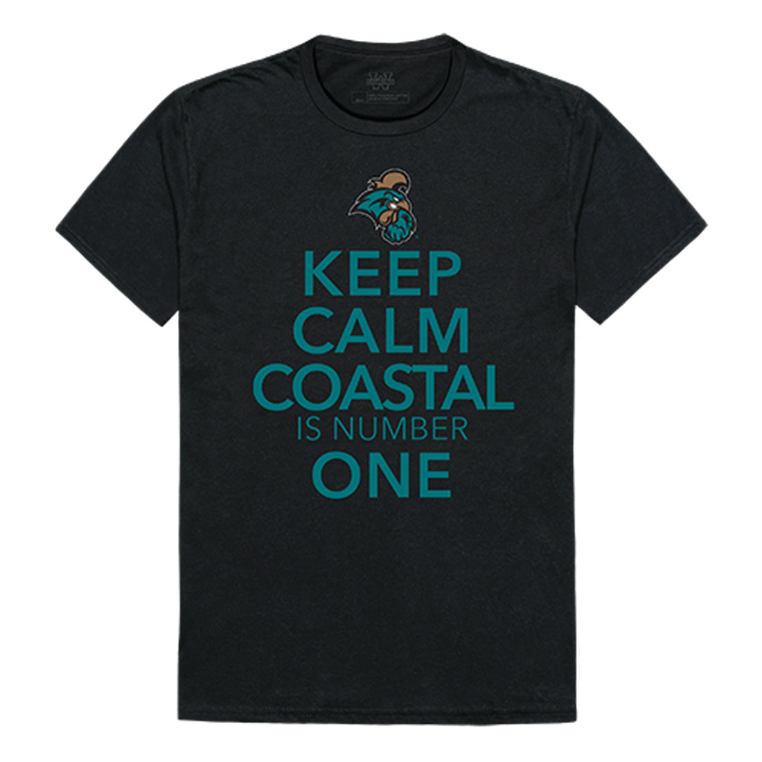 CCU Coastal Carolina University Chanticleers Keep Calm Tee T-Shirt