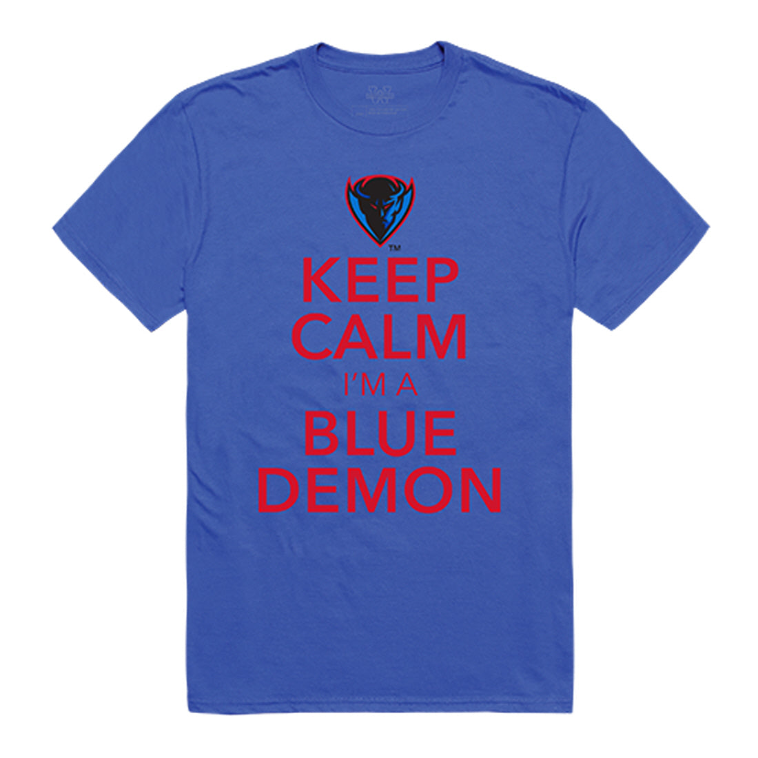 DePaul University Blue Demons Keep Calm Tee T-Shirt