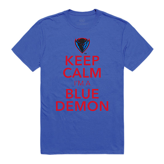 DePaul University Blue Demons Keep Calm Tee T-Shirt