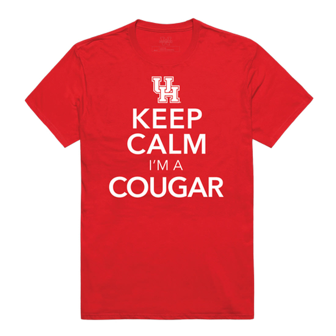 University of Houston Cougars Keep Calm Tee T-Shirt