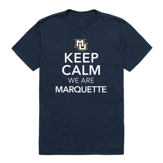 Marquette University Golden Eagles Keep Calm Tee T-Shirt