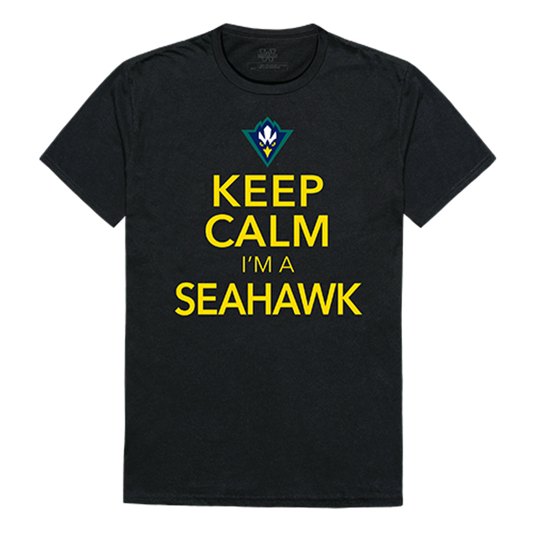 UNCW University of North Carolina Wilmington Seahawks Keep Calm Tee T-Shirt