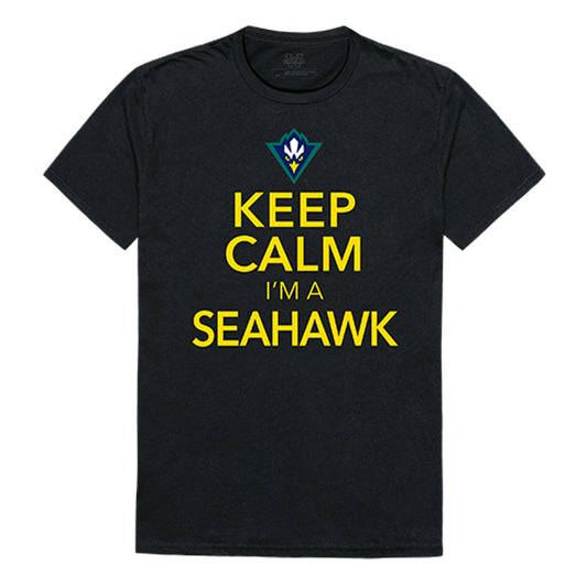 UNCW University of North Carolina Wilmington Seahawks Keep Calm Tee T-Shirt