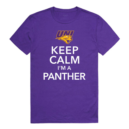 University of Northern Iowa Panthers Keep Calm Tee T-Shirt