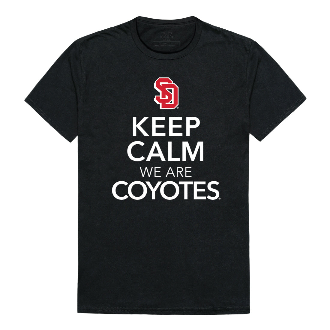 University of South Dakota Keep Calm Tee T-Shirt