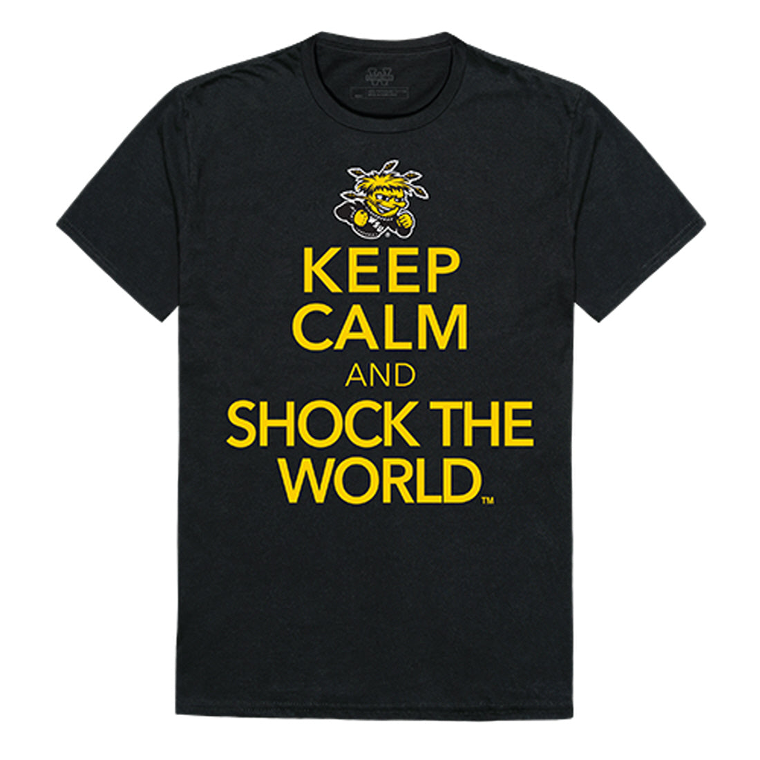 WSU Wichita State University Shockers Keep Calm Tee T-Shirt