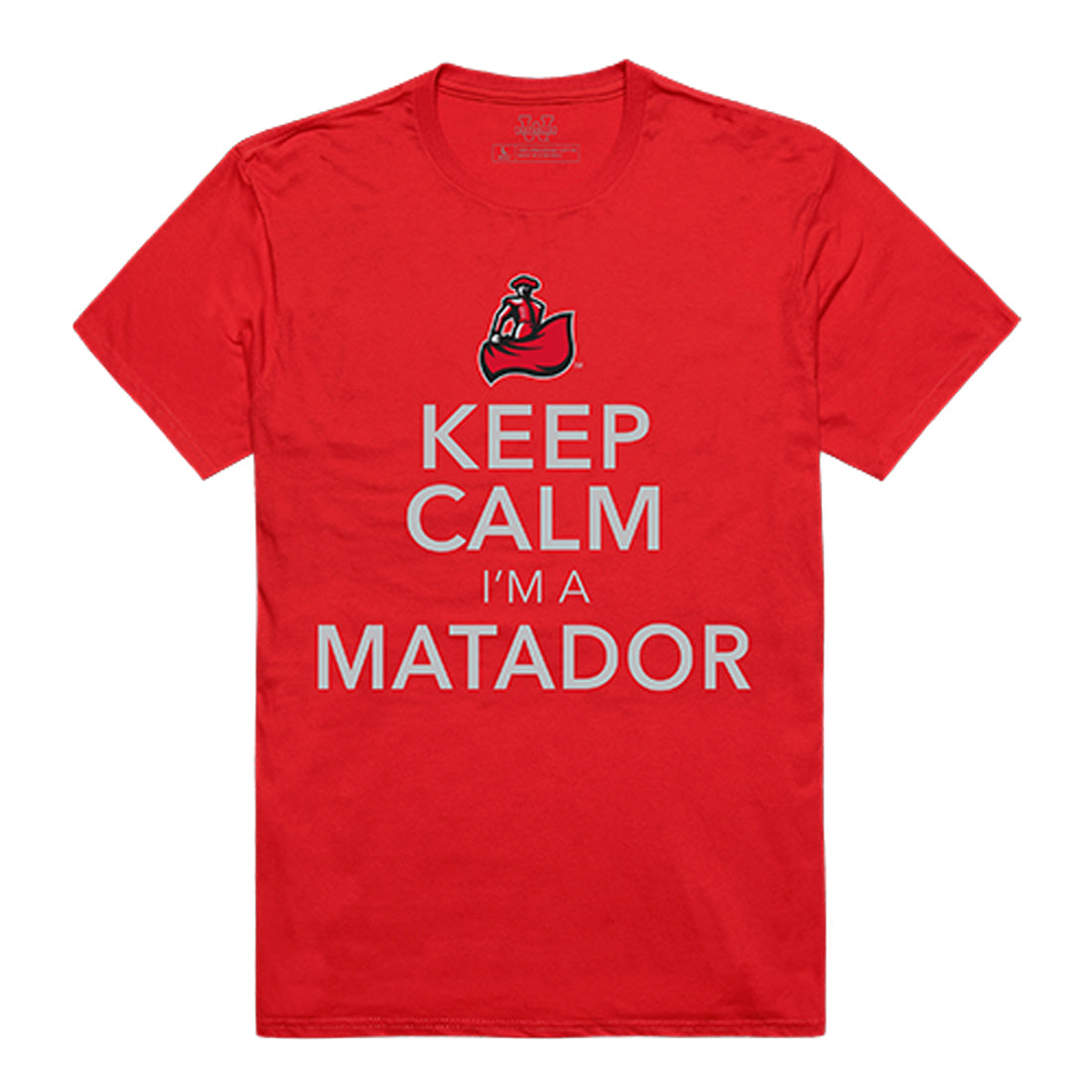 California State University Northridge Matadors Keep Calm Tee T-Shirt