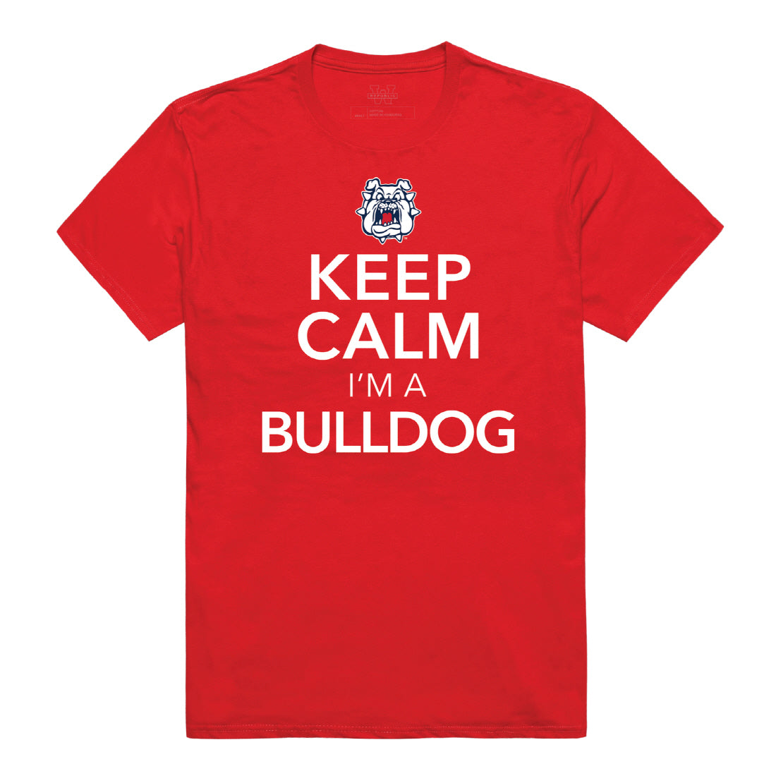 California State University Fresno Bulldogs Keep Calm Tee T-Shirt