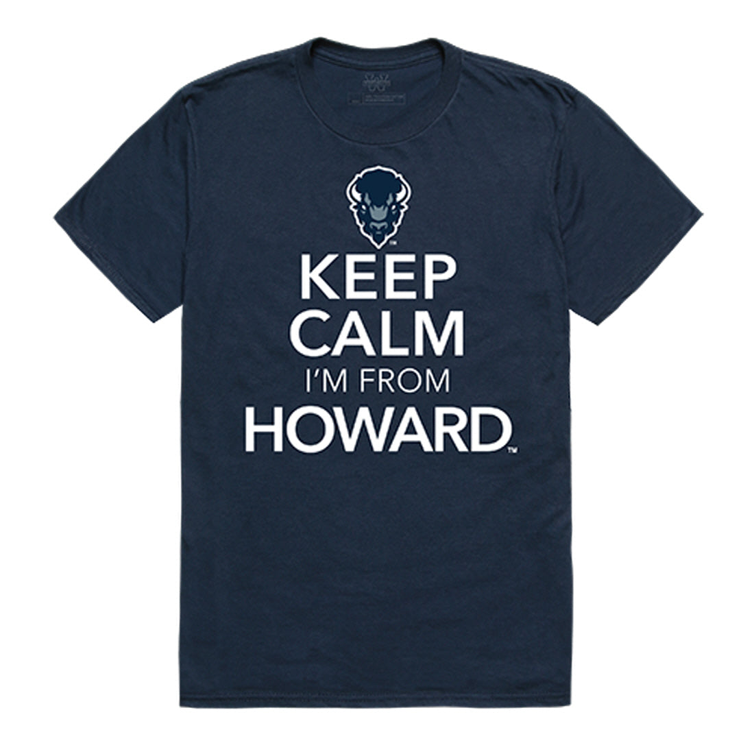 Howard University Bison Keep Calm Tee T-Shirt