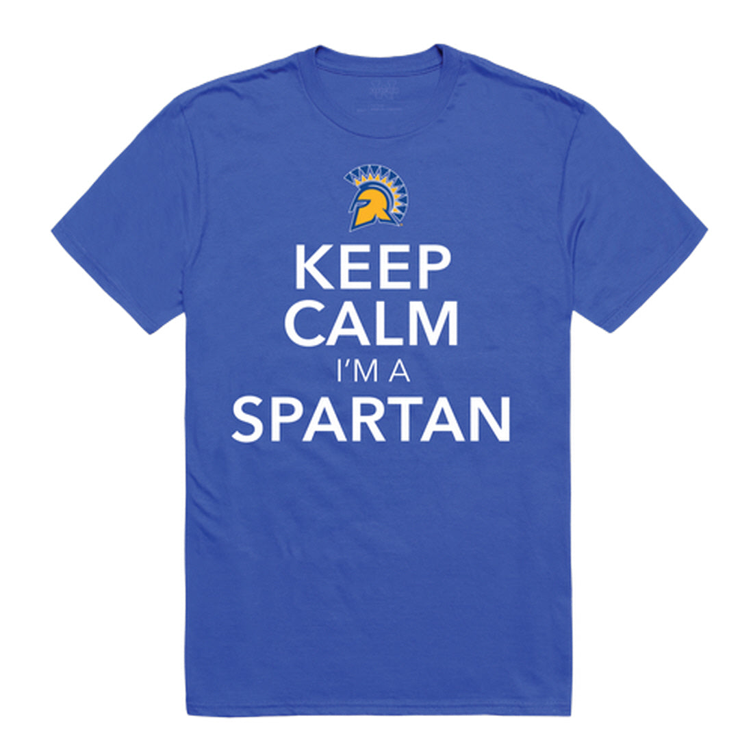 SJSU San Jose State University Spartans Keep Calm Tee T-Shirt