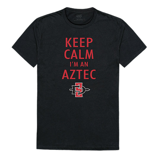 SDSU San Diego State University Aztecs Keep Calm Tee T-Shirt