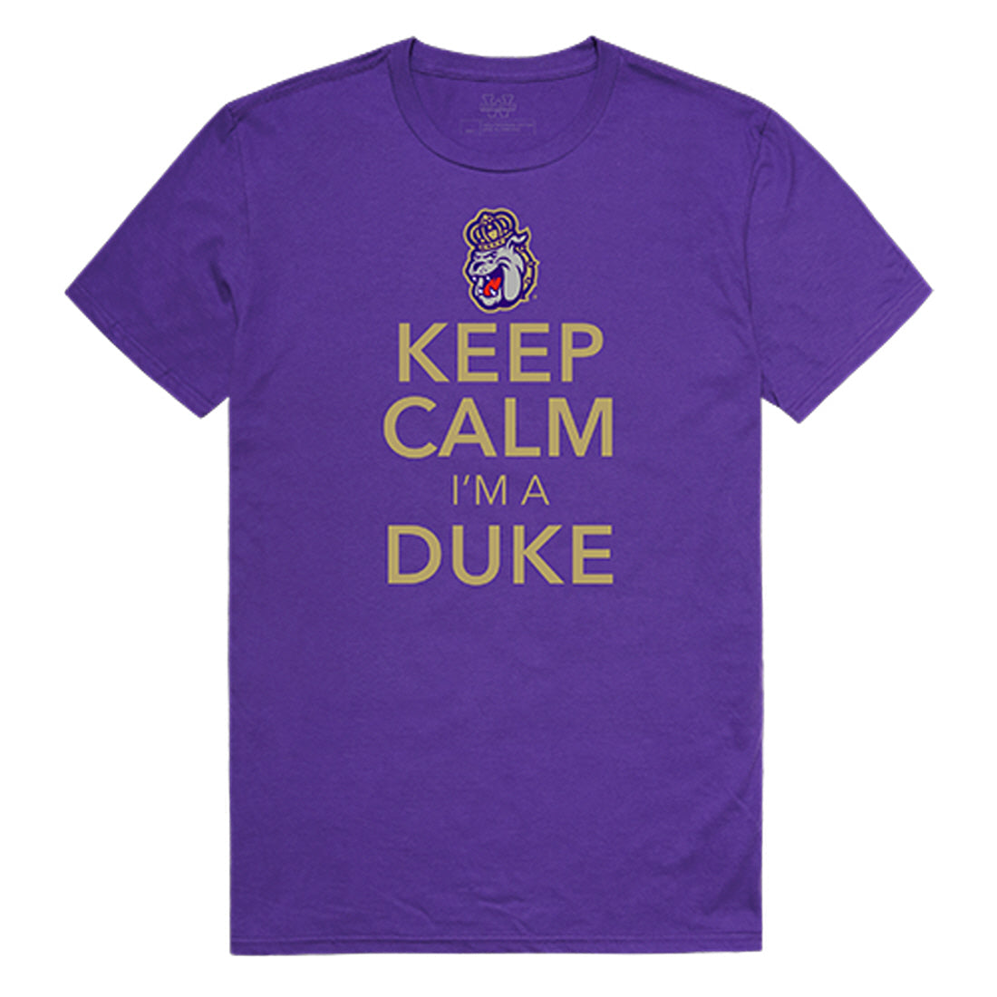 James Madison University Foundation Dukes Keep Calm Tee T-Shirt