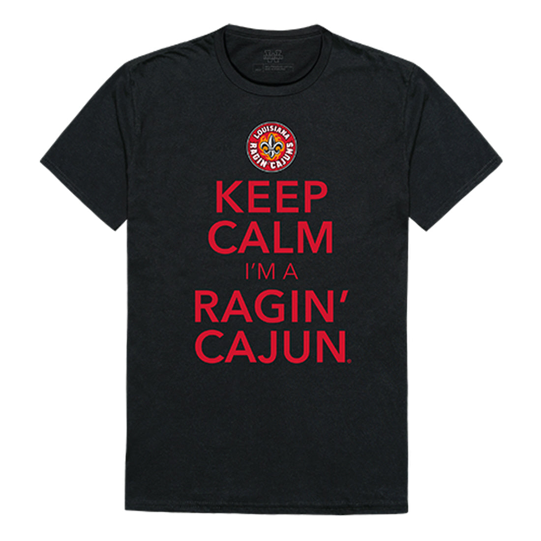 UL University of Louisiana at Lafayette Keep Calm Tee T-Shirt