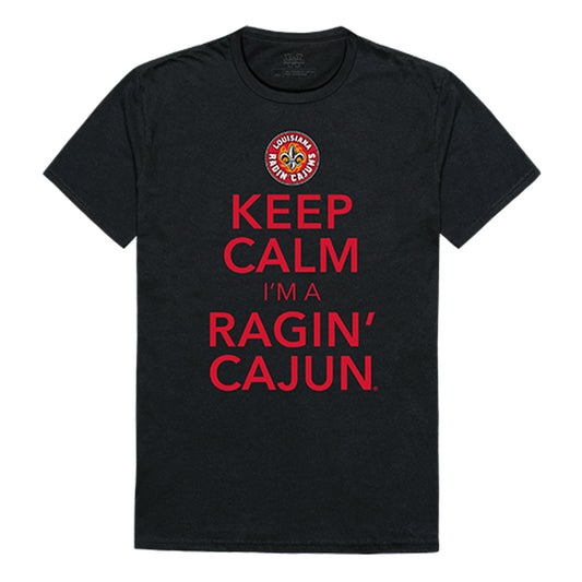 UL University of Louisiana at Lafayette Keep Calm Tee T-Shirt