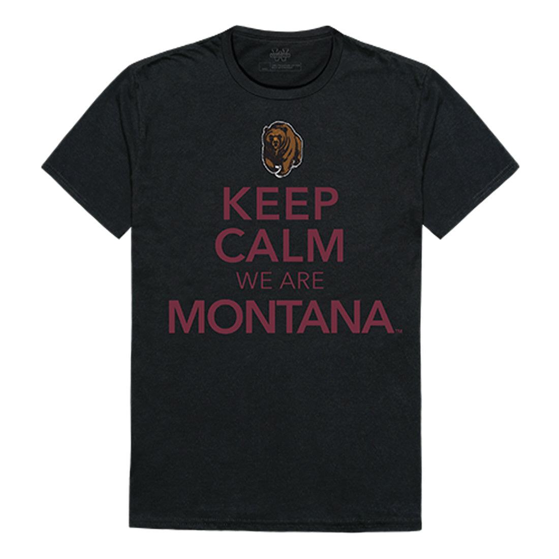 University of Montana Grizzlies Keep Calm Tee T-Shirt