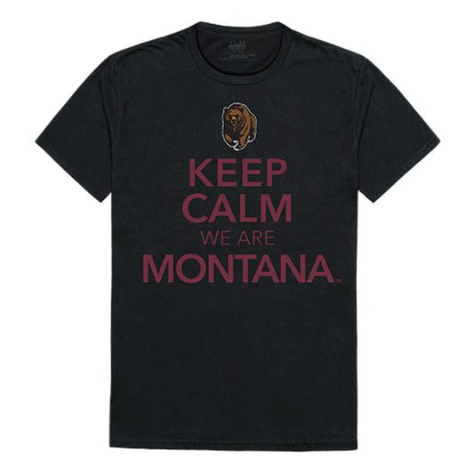 University of Montana Grizzlies Keep Calm Tee T-Shirt