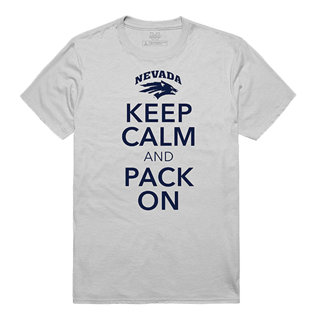 University of Nevada Reno Wolf Pack Keep Calm Tee T-Shirt