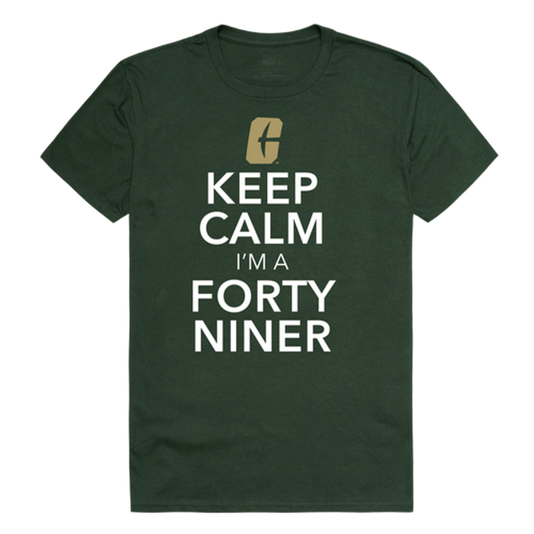 University of North Carolina at Charlotte 49ers Keep Calm Tee T-Shirt