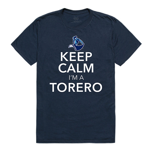 University of San Diego Toreros Keep Calm Tee T-Shirt