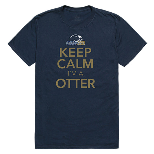 California State University Monterey Bay Otters Keep Calm Tee T-Shirt