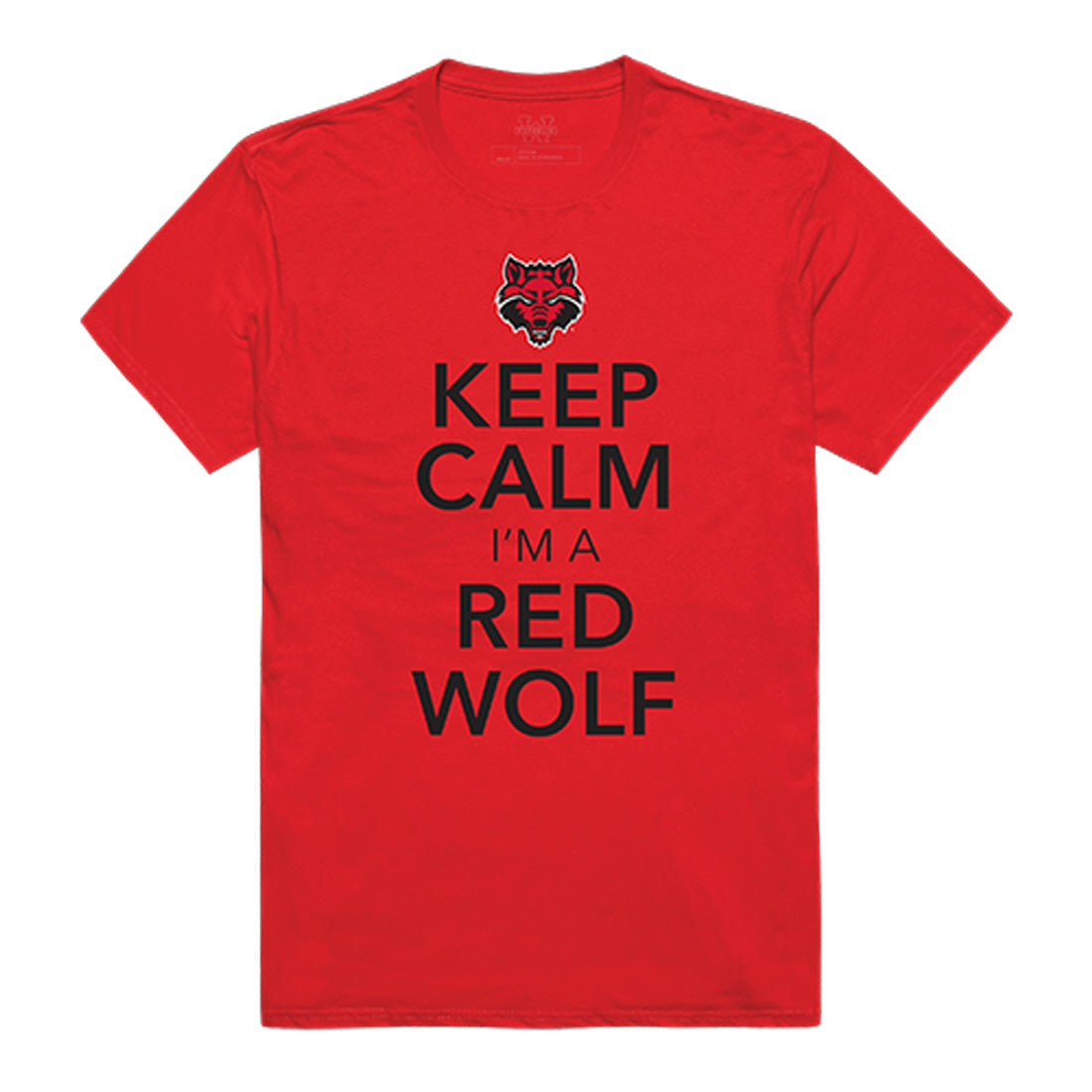 Arkansas State University Red Wolves Keep Calm Tee T-Shirt