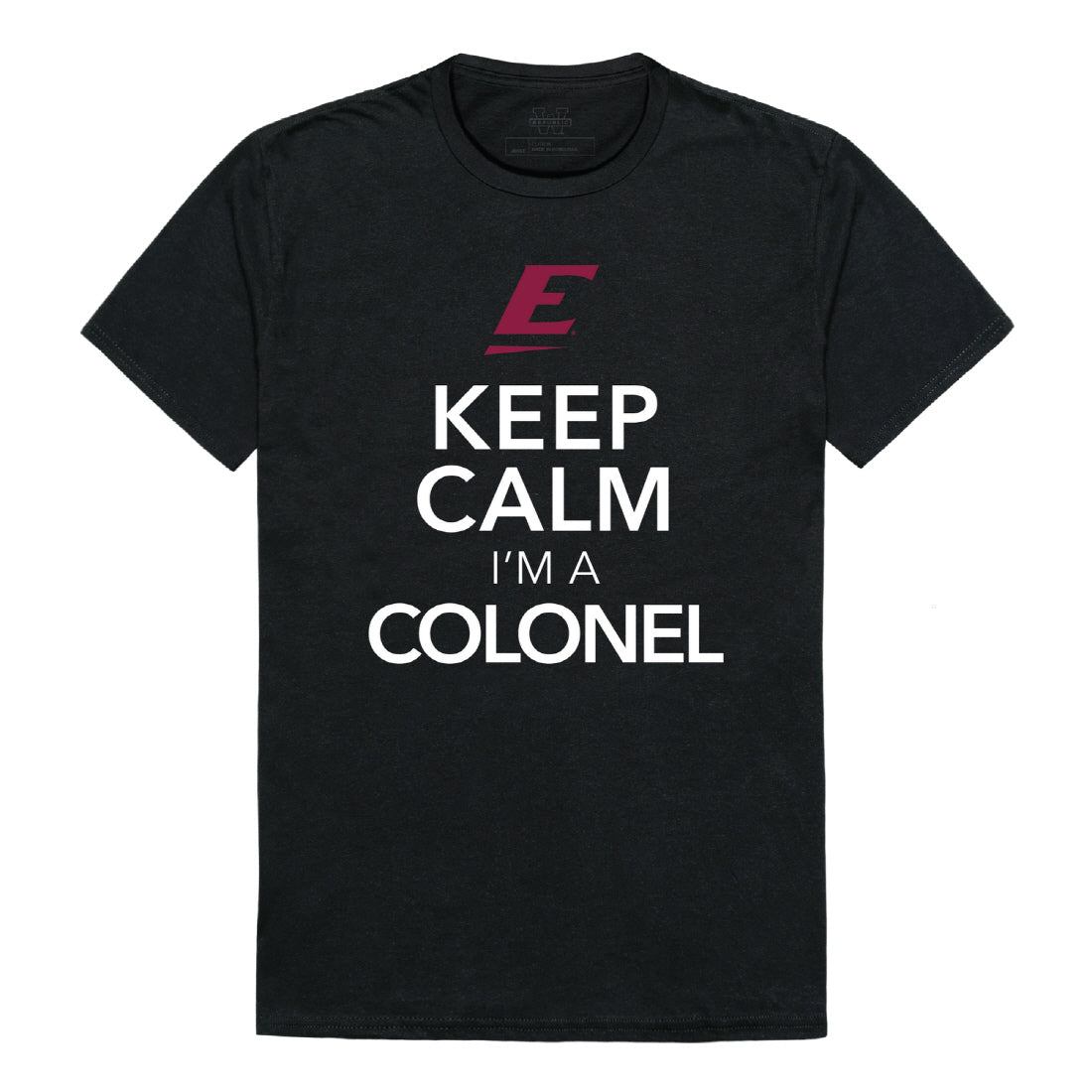 EKU Eastern Kentucky University Colonels Keep Calm Tee T-Shirt