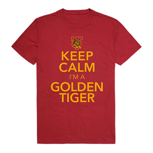 Tuskegee University Golden Tigers Keep Calm Tee T-Shirt