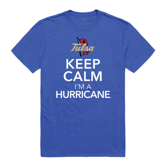 University of Tulsa Golden Hurricane Keep Calm Tee T-Shirt