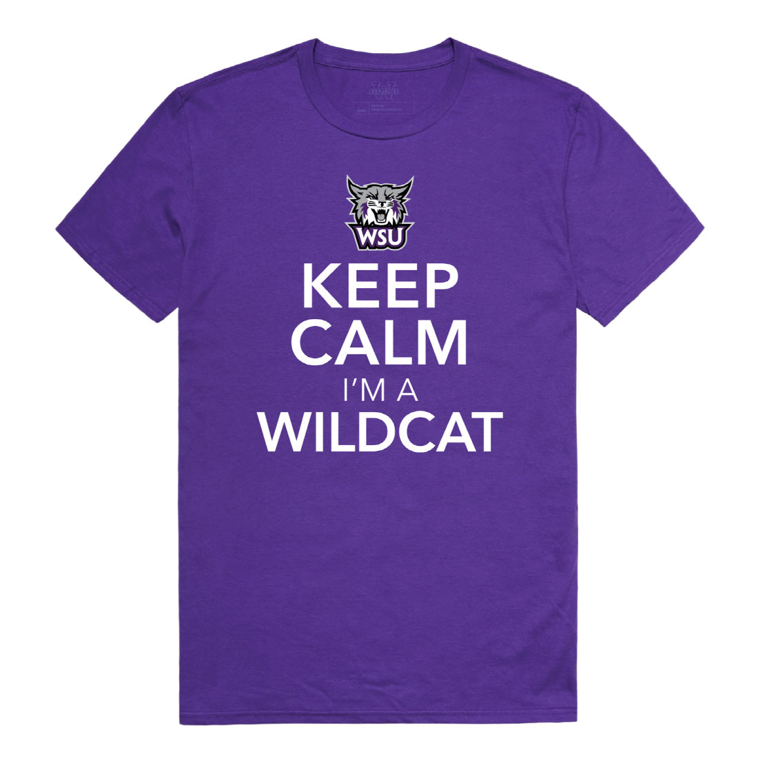 Weber State University Wildcats Keep Calm Tee T-Shirt