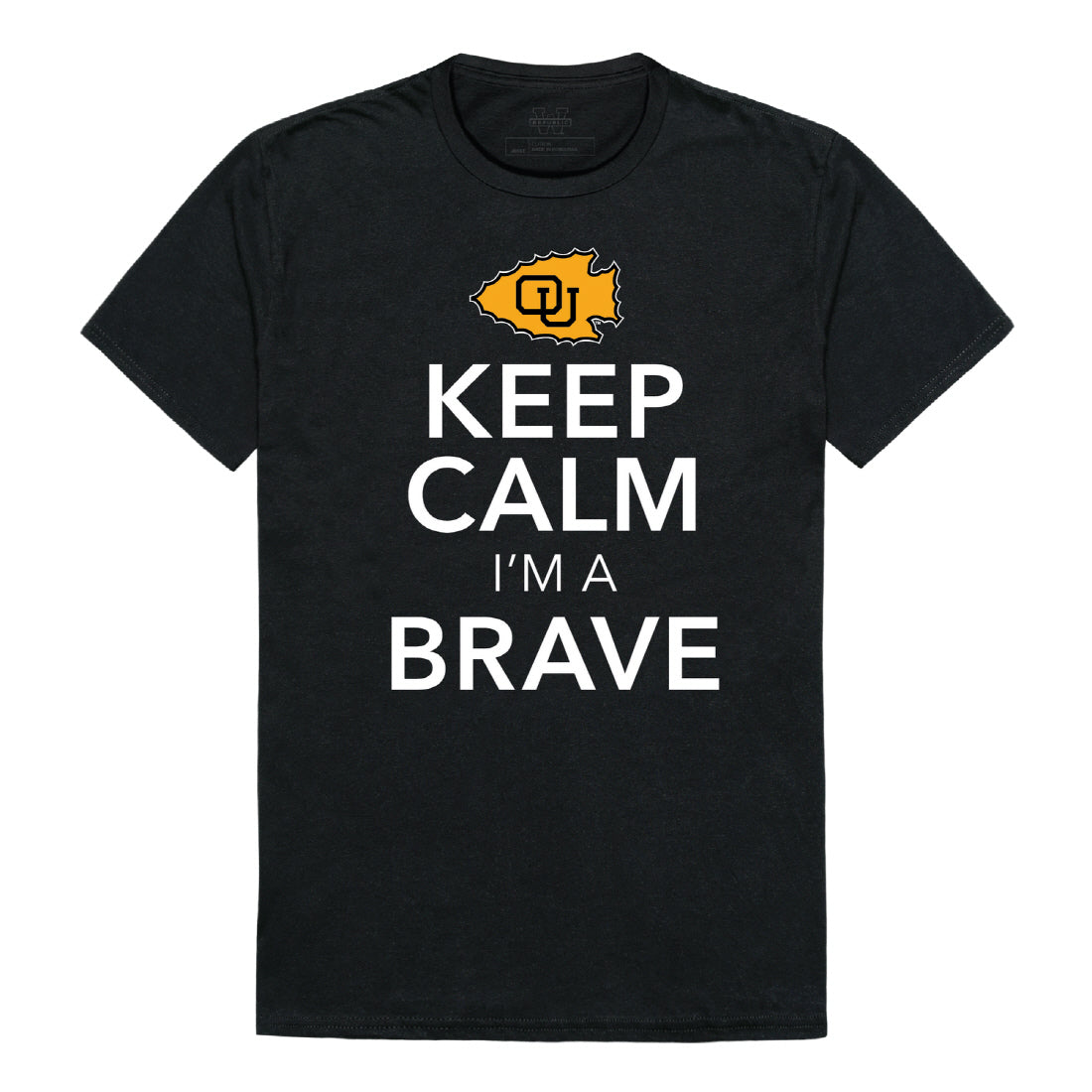 Ottawa University Braves Keep Calm Tee T-Shirt