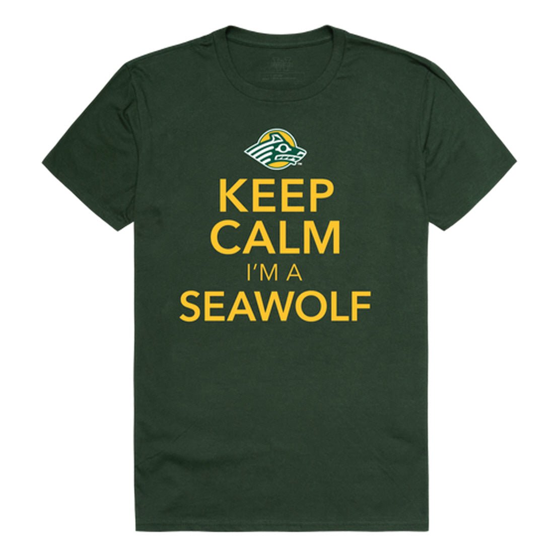 University of Alaska Anchorage Seawolves Keep Calm Tee T-Shirt