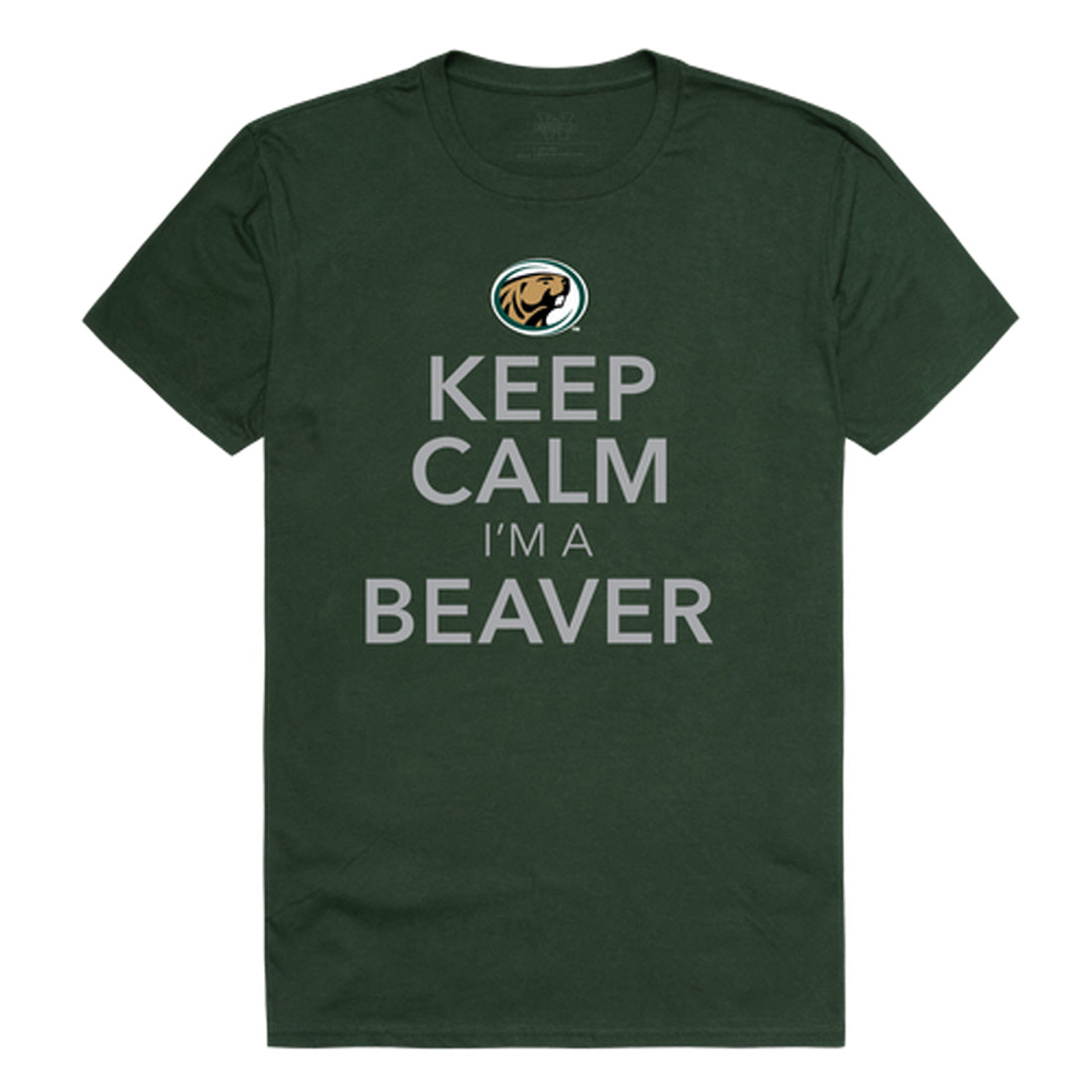 Bemidji State University Beavers Keep Calm Tee T-Shirt