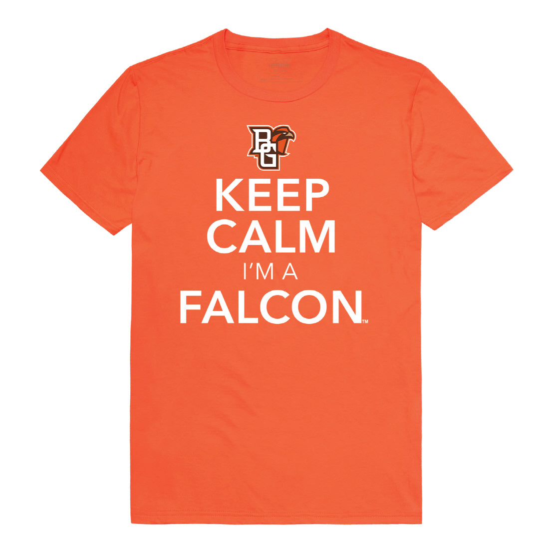 BGSU Bowling Green State University Falcons Keep Calm Tee T-Shirt