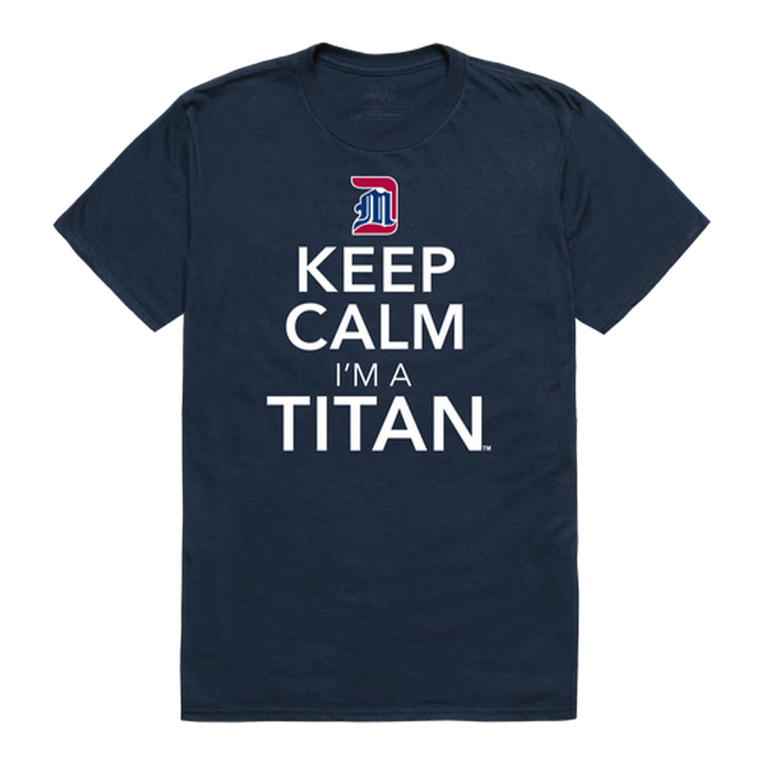 University of Detroit Mercy Titans Keep Calm Tee T-Shirt