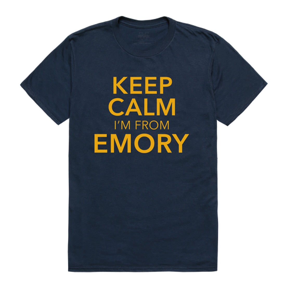 Emory University Eagles Keep Calm Tee T-Shirt