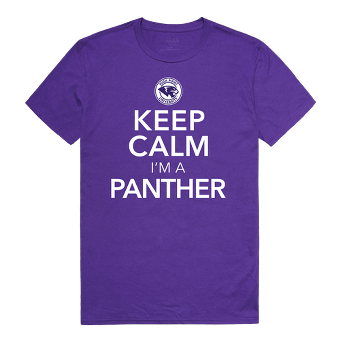 High Point University Panthers Keep Calm Tee T-Shirt