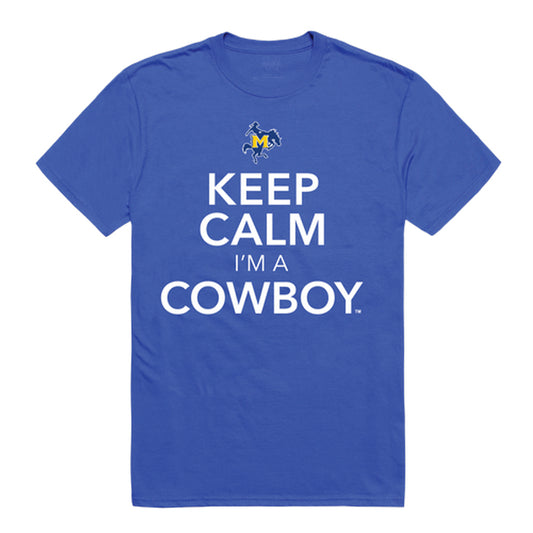 McNeese State University Cowboys Keep Calm Tee T-Shirt