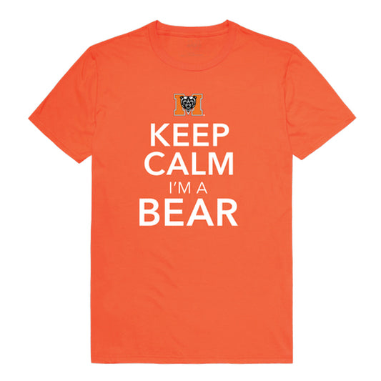 Mercer University Bears Keep Calm Tee T-Shirt