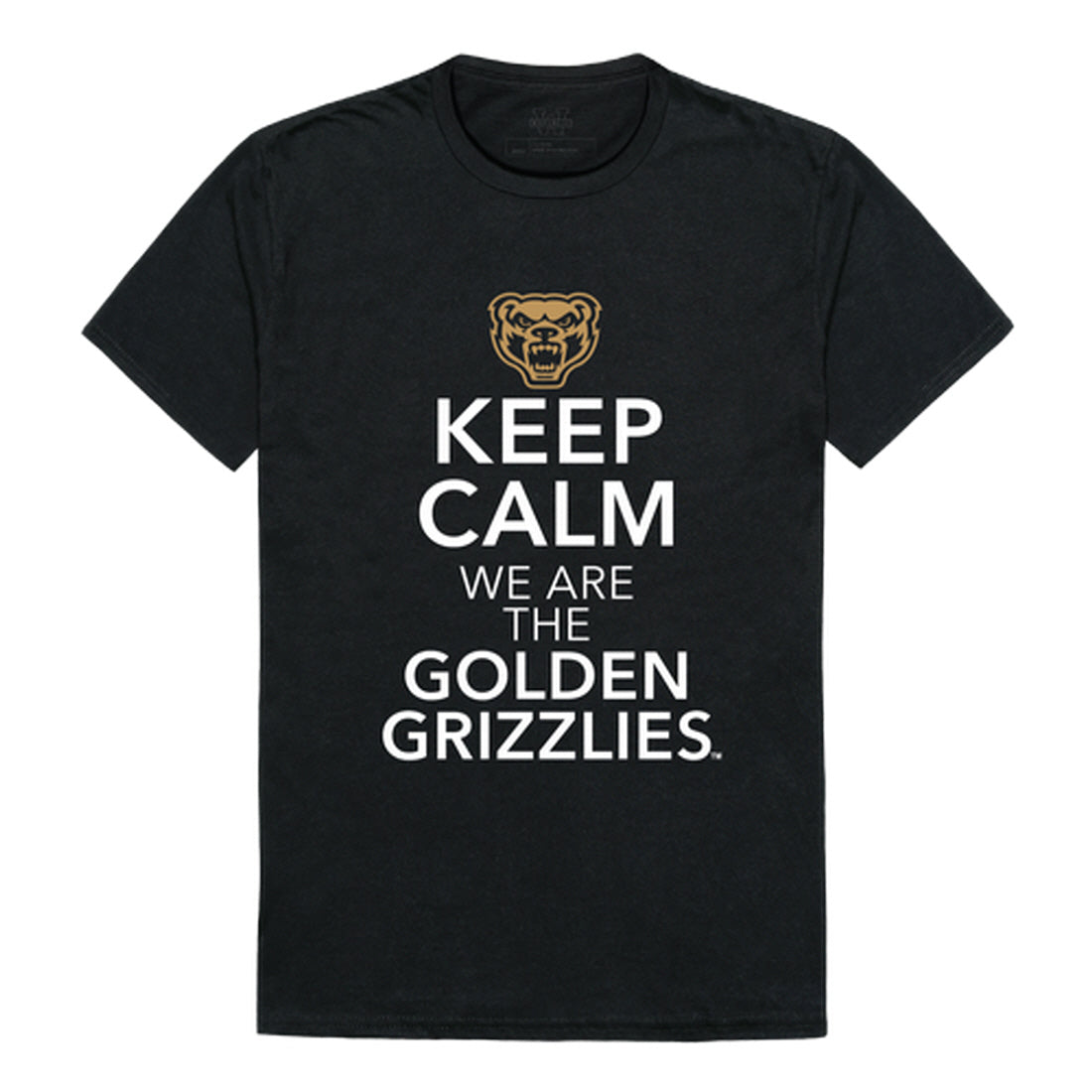 Oakland University Golden Grizzlies Keep Calm Tee T-Shirt